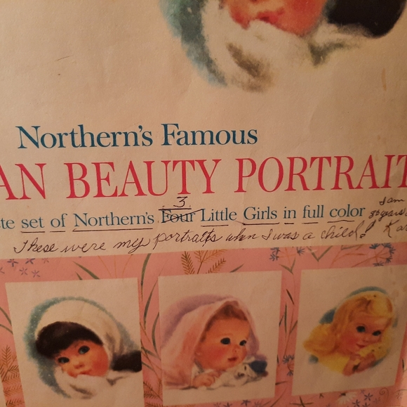 VINTAGE American beauty portraits,9 total - Picture 6 of 15